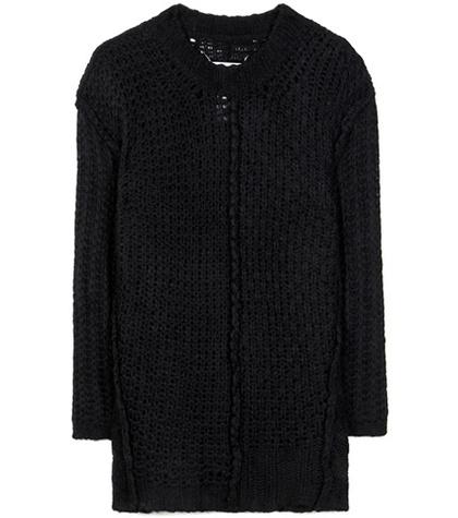Maison Margiela Alpaca And Wool-blend Sweater Dress