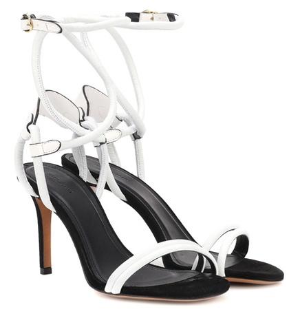 Fenty By Rihanna Aoda Leather Sandals