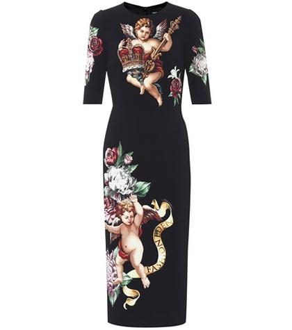 Moncler Cherub-printed Dress