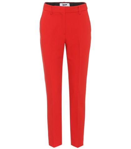 Msgm Crêpe Trousers