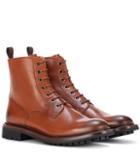 Dita Eyewear Antic Leather Ankle Boots