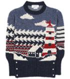 Thom Browne Wool And Mohair Sweater