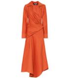 Jacquemus Sabah Wool-blend Wrap Maxi Dress