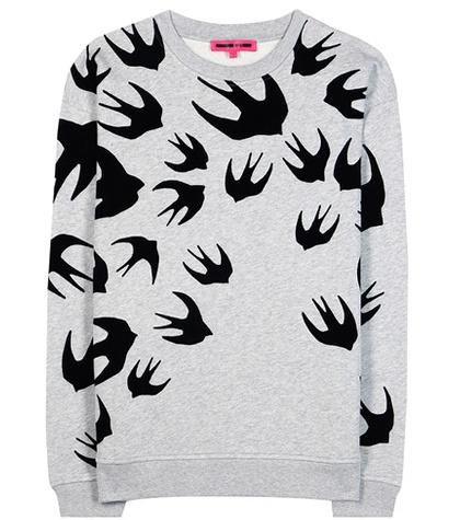By Malene Birger Printed Cotton-blend Sweater