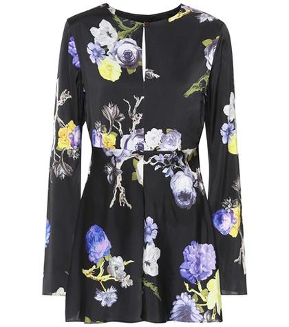 Acne Studios Bahari Floral-printed Top