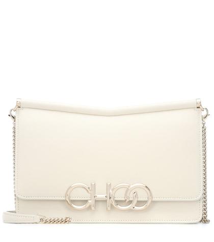 Jimmy Choo Sidney Leather Shoulder Bag