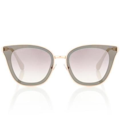 Jimmy Choo Lory Crystal-embellished Sunglasses