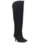Isabel Marant Lyde Suede Over-the-knee Boots