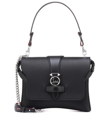 Christian Louboutin Ruby Lou Leather Shoulder Bag