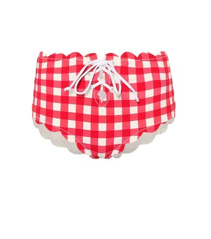 Marysia Riviera Gingham Bikini Bottoms