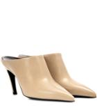 Helmut Lang Pointy Pump Leather Mules