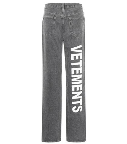 Vetements X Levi's® Embroidered Jeans