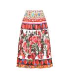 Dolce & Gabbana Printed Midi Skirt