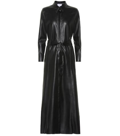Nanushka Taurus Faux Leather Dress