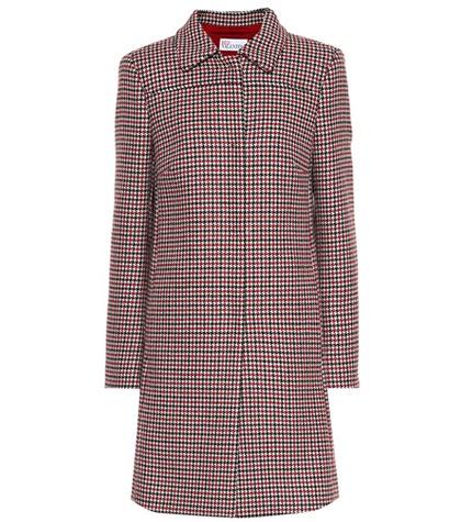 Redvalentino Houndstooth Coat