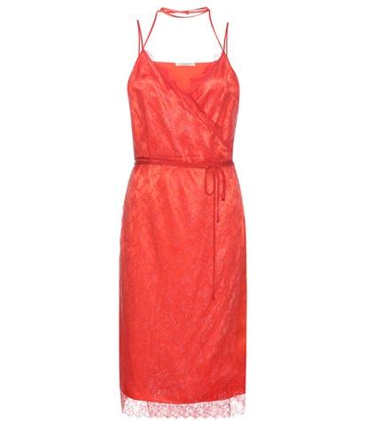 Sies Marjan Lace And Satin Dress