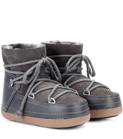 Inuikii Classic Low Fur-lined Leather Boots