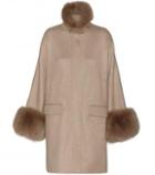Loro Piana Anouk Cashmere And Fox Fur Coat
