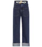 Jw Anderson Toggle Wide-leg Jeans