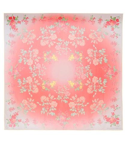 Alexander Mcqueen Floral-printed Silk Scarf