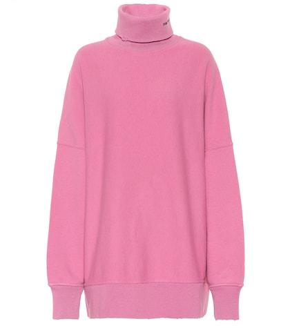 Calvin Klein 205w39nyc Oversized Logo Cotton Sweater