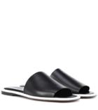 Neous Leather Slides