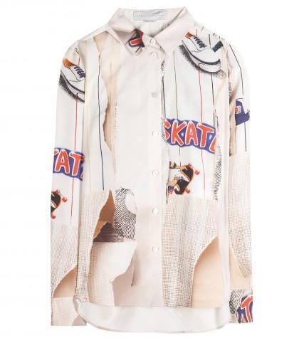 Stella Mccartney Printed Silk Shirt