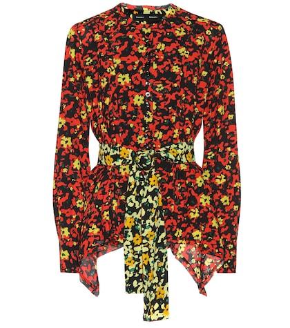 Heidi Klein Floral-printed Georgette Shirt