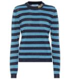 Prada Striped Wool-blend Sweater