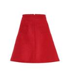 Redvalentino Wool-blend Miniskirt