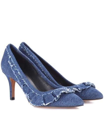 Current/elliott Poween Denim Pumps