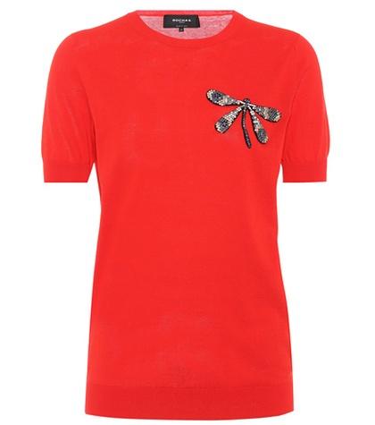 Rochas Embellished Cotton T-shirt