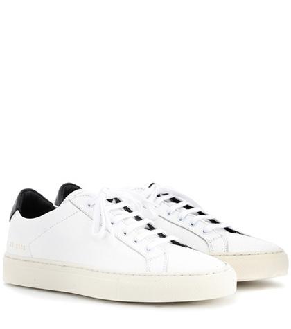 Vanessa Bruno Achilles Retro Leather Sneakers