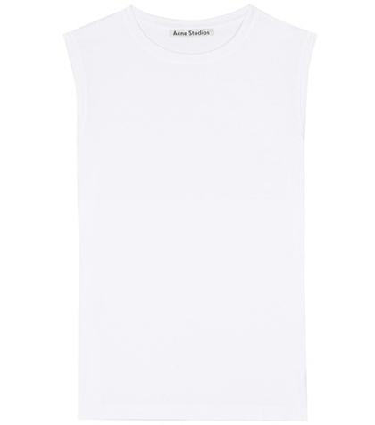 Acne Studios Leya Stretch-cotton Top