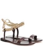Little Marc Jacobs Myko Leather Sandals
