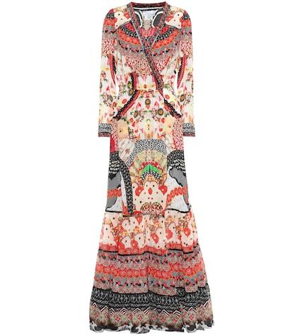 3x1 Embellished Silk Maxi Dress