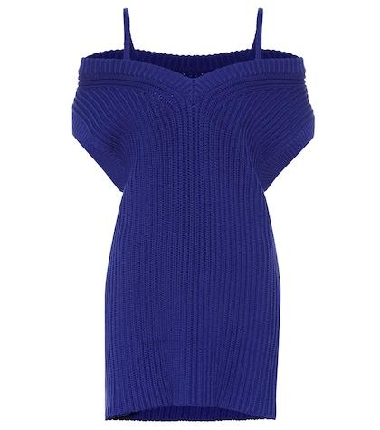 Maison Margiela Rib-knit Cotton Sweater Vest