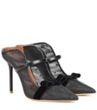 Dodo Bar Or Marguerite 100 Polka-dot Mesh Mules