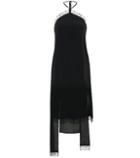 Alanui Silk-blend Crêpe Slip Dress