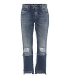 Dolce & Gabbana Distressed Cropped Jeans