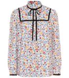 Givenchy Floral-printed Cotton Top