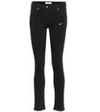 Valentino Embroidered Skinny Jeans