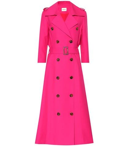 Khaite Charlotte Cotton Trench Coat