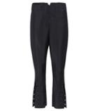 Fendi Mohair And Wool Cropped Trousers