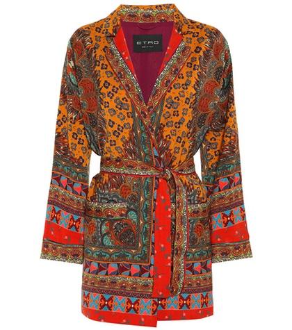 Joseph Printed Wool Jacket