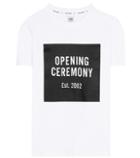 Jimmy Choo Logo Printed Cotton T-shirt
