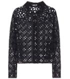 Miu Miu Embroidered Cutout Jacket