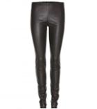 The Row Moto Leather Leggings