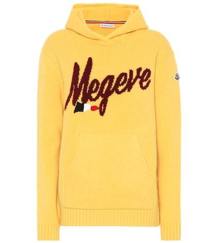 Moncler Wool And Cashmere-blend Hoodie