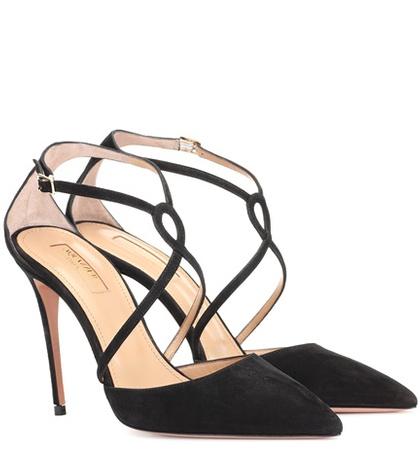 Gucci Charisma 105 Suede Pumps